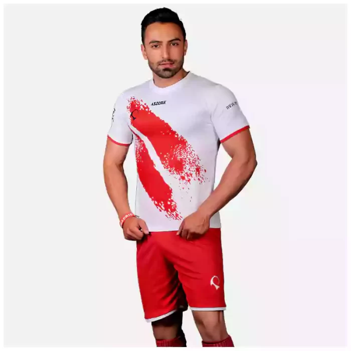 ست لباس و شورت ورزشی طرح براش