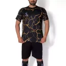 ست لباس و شورت ورزشی طرح مذاب