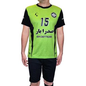 کیت فوتبال سبز و مشکی