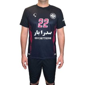 کیت فوتبالی مشکی 3