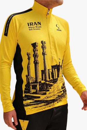 لباس دوچرخه سواری طرح تخت جمشید